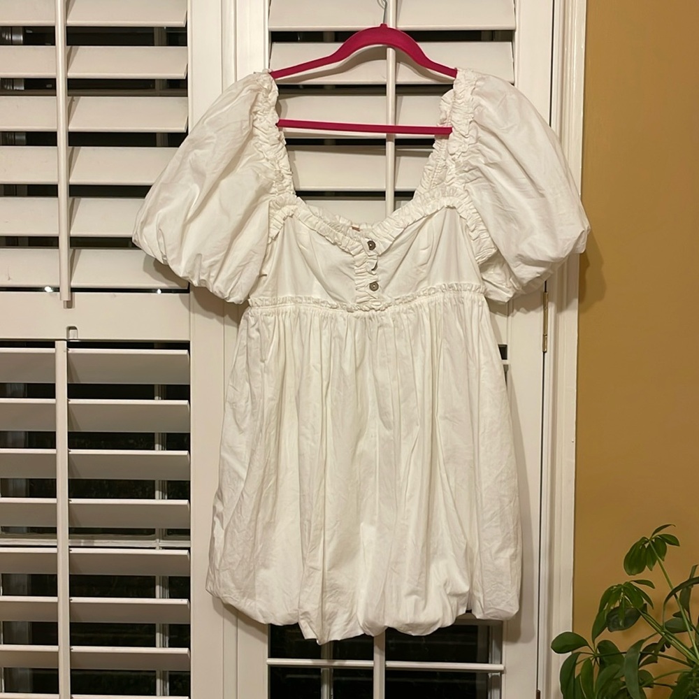 Ivory Free People Bubble dress